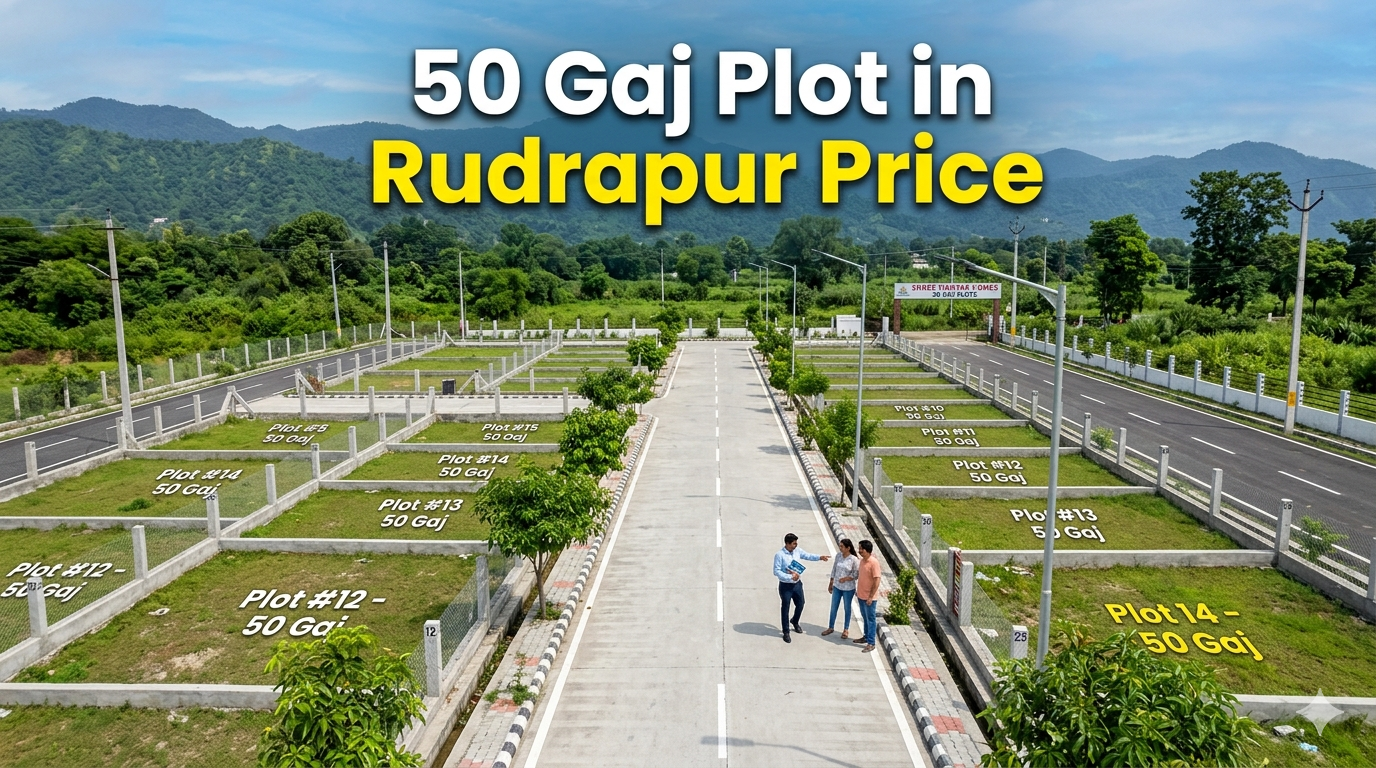 50 Gaj Plot in Rudrapur Uttarakhand Price